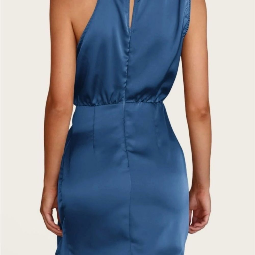 PrettyGarden Teal Dress – XXL – Stretchy Fit & Flare - Picture 3 of 8